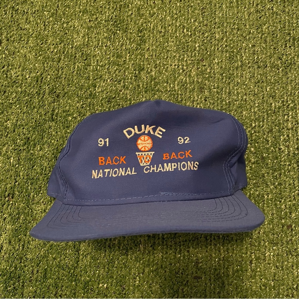 Vintage 1992 Duke Basketball “Back to Back National Champions” Snapback